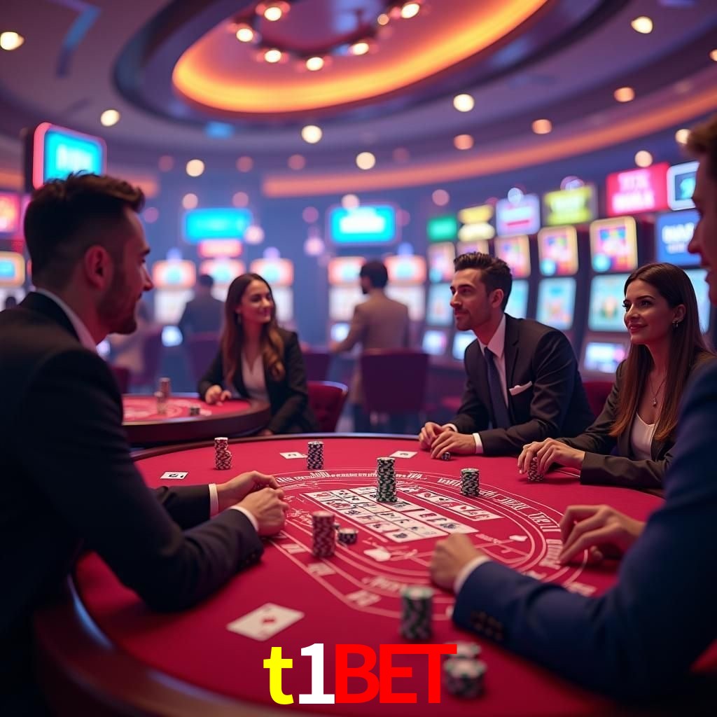 Mesa de Blackjack t1bet